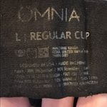 Omnia Chic Velour Black Striped Women's Bra size large Photo 4