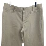 Calvin Klein Favorite Fit Boot Cut Linen Cotton Pants Classic Women's Size 14x31 Photo 5