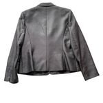 Anne Klein Ann Klein Suit Jacket Blazer Charcoal Gray Size 14 Sheen NWT Executive Office Photo 9