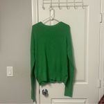 SNDYS Revolve Kelly Green Knit Maple Sweater LARGE Photo 1