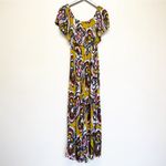 BEL KAZAN ANTHROPOLOGIE Lily Off The Shoulder Jumpsuit Small Green Photo 7