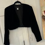 Vintage Scott McClintock Black Velvet Bolero Jacket Large Perfect Condition Photo 0