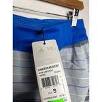 Adidas NEW  Golf Rangewear Athletic Skort Womens Size Small Blue Gray Stripe Photo 2