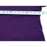 Bulotus High Low Long Sleeve Cowl Neck‎ Size Large Boho Chic Purple Photo 6