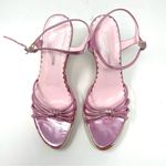 FRANCO BARBIERI wedge sandals, size 7.5, made in Italy Photo 5