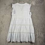 Tantrums Boho Dress Women's L Light Blue Cotton Lace‎ Trim Summer Festival Size L Photo 2