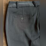 Liz & Co .Stretch Black Silver PinStripes Dress Pants Sz 6. 1 Button 2 Hook Clips Photo 9