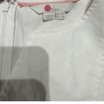 Boden White Cotton Blend Sheath Dress Classic Minimalist Timeless Size 4 Photo 2