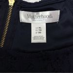 Motherhood Maternity Lace Short Sleeve Dress Navy Blue XL Bridal Baby Shower Size undefined Photo 7