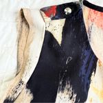 Mossimo Artsy Abstract Top S Brushstroke Sleeveless Blouse Boho Chic Indie Y2K Black Size undefined Photo 4