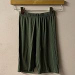 Missguided Olive Green Biker Shorts Size 2 NWT Photo 0