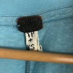 Free People Blue Pearls Burnout Raw Hem T-Shirt Photo 4