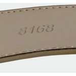 Falari Automatic Ratchet Belt Size Medium Adjustable Buckle Gray Leather Strap Photo 11