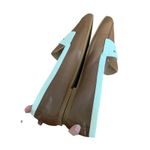 Lauren Ralph Lauren Adison Size 11B Women’s Brown Tan White Penny Loafer Leather Photo 3