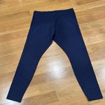 Lands' End Lands’ End women’s navy blue legging size medium (10/12). Photo 3