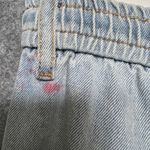 Madden Girl  Baggy Wide Leg Cargo Jeans Light Wash Denim Y2K‎ Style Streetwear L Photo 8