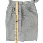 Max Mara Weekend Black White Printed Bow Belt Knee Length Pencil Skirt size 4 Photo 4