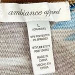 Ambiance Apparel Aztec Long Sleeve Open Front Cardigan Large Photo 4