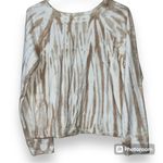 Wallflowers juniors sz medium french terry tie dye pullover crewneck dolman slvs White Photo 10