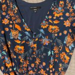 Maggy London  Dress Floral Sleeveless V-Neck Size 16 Photo 2