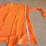 Source Unknown Orange Plaid Sleeveless Top and Bright Jacket Photo 9