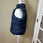 Old Navy  Fleece Lined Puffer Vest Navy Blue Size Medium Photo 5