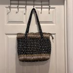 Vera Bradley Tote Bag Purse Black Quilted Retired Zebra Print Shoulder Bag Photo 4