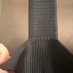 Reformation  | Black Ribbed Cotton Square Neck Wide Strap Tank | Size Extra Large Photo 3