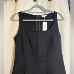 Spanx Ponte Corset Black Sleeveless Jumpsuit Medium Photo 5