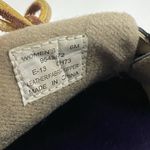 Sperry TOP SIDERS Women Sz 6 M Angelfish Navy Leather Gold Accents Glitter Flats Photo 7