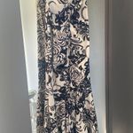 XScape Formal Dress Black And White Floral Photo 1