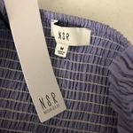 Nsr  Napean Sea Rd Mini Dress A Line Sleeveless Crinkled Purple M Photo 2