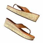 American Eagle  Braided Cork Wedge Sandals Photo 1