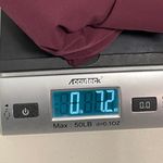 Halara  Casual Cropped Wide Leg Lounge Pants Maroon High‎ Waist Womens Medium Photo 8