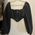 Nasty Gal Denim Corset Top Photo 1