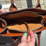 Patricia Nash , curry leather woven straw tote Photo 8