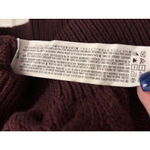 Forever 21  NWT Cable Knit Sweater Vest – Size Small – Merlot Photo 3