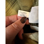 Madewell  Classic Straight Corduroy Jeans Olive Green High Rise Size 26 Photo 5