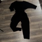 Anthropologie  Sutton Ponte black one piece jumpsuit size small Photo 6