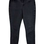 Lucky Brand Dark Wash Black Mid-Rise Brooklyn Skinny Jeans size 29 Photo 0