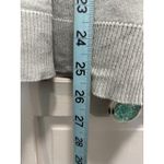 H&M Sweater Set Top Shorts Gray Size Medium Soft Lightweight High Rise Tie Photo 3