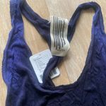 Free People We The Free Navy Tie Dye T Back Fish Tail Split Hi Low Dress XS NEW Photo 6