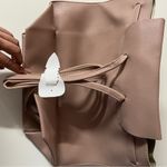 Francesca’s Nudish Blush Pink Lightweight Soft Faux Leather BackPack NWT Photo 3