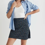 Madewell NWOT  The Layton Floral Miniskirt Photo 0
