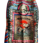 ASOS  multi print pencil skirt sz 4 Photo 0