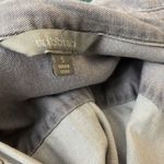 Rubbish  Grey Gray Button Down Long Sleeve Shirt Size Small 100 % rayon Photo 4