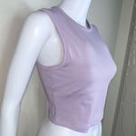 We Wore What  Solid Muscle Tank in Fair Orchid Photo 1