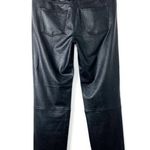 7 For All Mankind Faux Leather Pants Black Size M Photo 1
