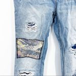 Urban Outfitters BDG Patchwork Distressed Destroyed Low Rise Boyfriend Jeans 26 Photo 4