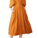 Pacific&Co Amber Pleated Midi Dress Size Small $895 Photo 0